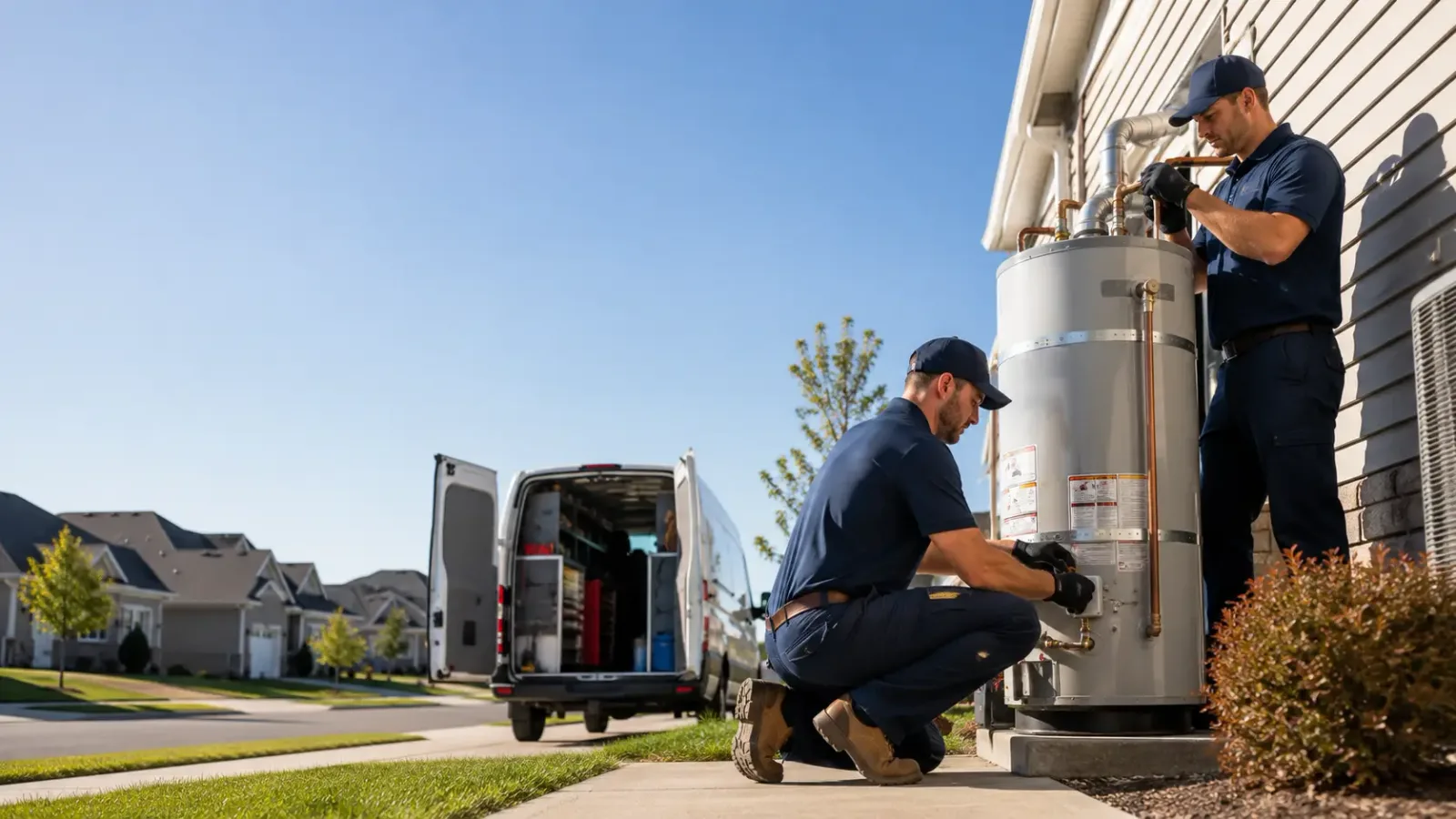 Water Heater Installation in Jersey, AR